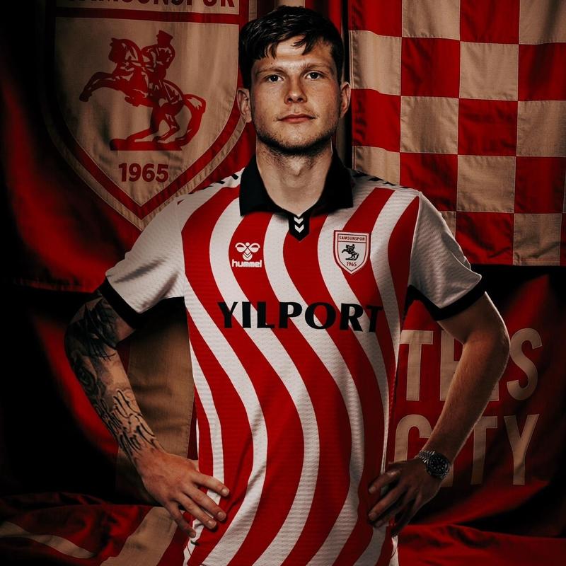 Samsunspor'da Logi Tomasson ile imzalar atld