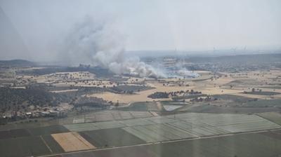 anakkale'de tarm arazisi yangn