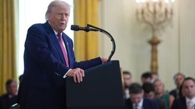 Trump'tan yeni aklama: ran' tehdit etti