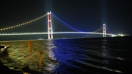 1915 anakkale ve Osmangazi Kprs, sar lacivert klandrld