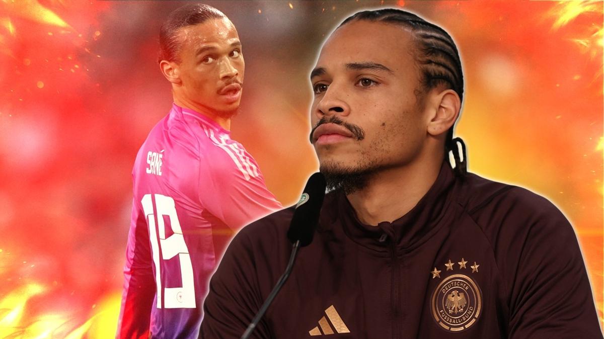 Almanya'da Leroy Sane krizi! Dnya Kupas kaplar kapanabilir