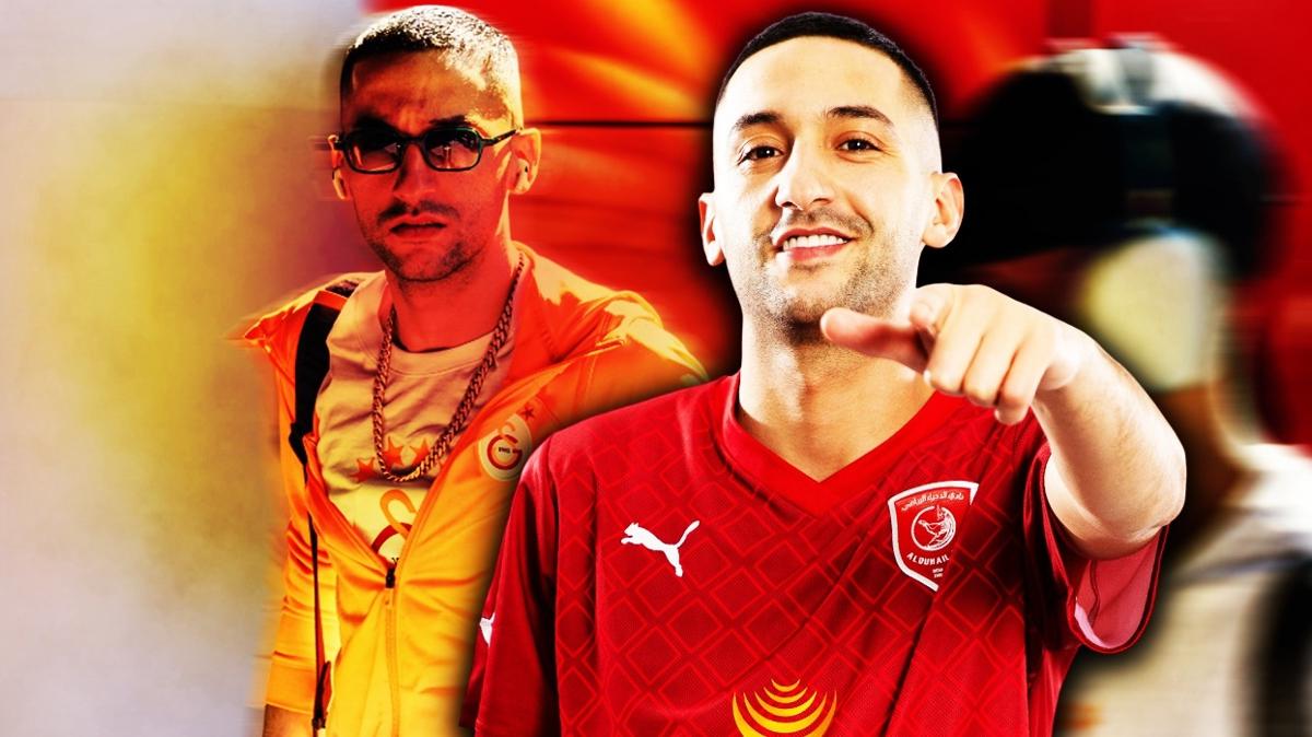 Ezeli rakibin yeni transferi Hakim Ziyech! Sper Lig devine hayrl olsun