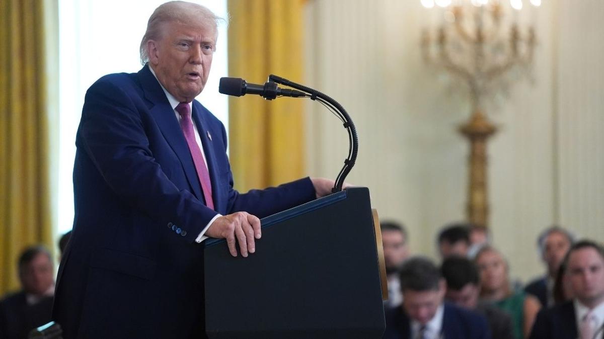 Trump'tan yeni aklama: ran' tehdit etti