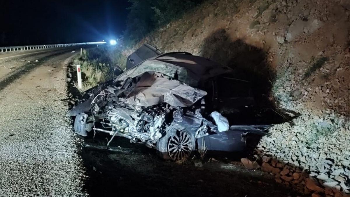 Konya'da feci kaza! 1 l, 8 yaral