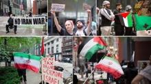 Bu kez ran iin sokaa ktlar... ABD'de srail protestosu