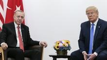 Bakan Erdoan, ABD Bakan Trump ile grt