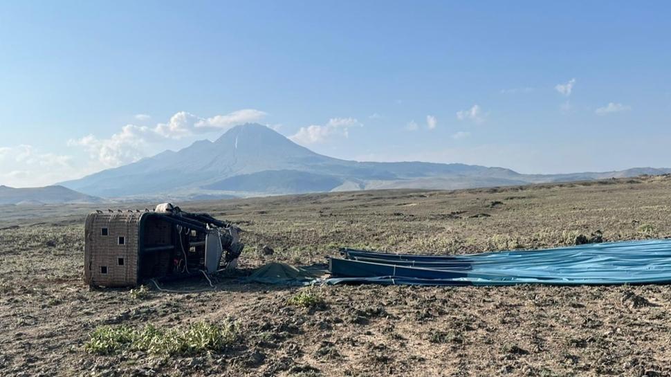 Aksaray'da scak hava balonu facias: 1 l, 19 yaral