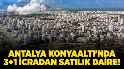 Antalya Konyaalt'nda 3+1 icradan satlk daire!