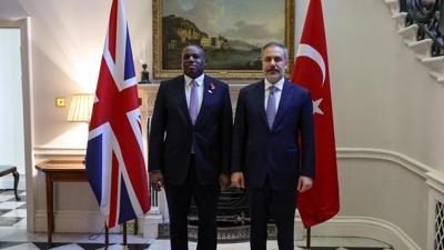 Bakan Fidan, ngiliz mevkida ile ran-srail gerilimini grt