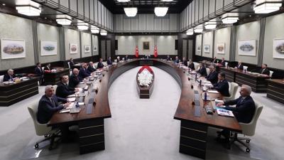 Cumhurbakanl Kabinesi topland