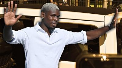 Ve ho geldin Paul Pogba! Uak imza iin iniyor: Havaliman dolup taacak