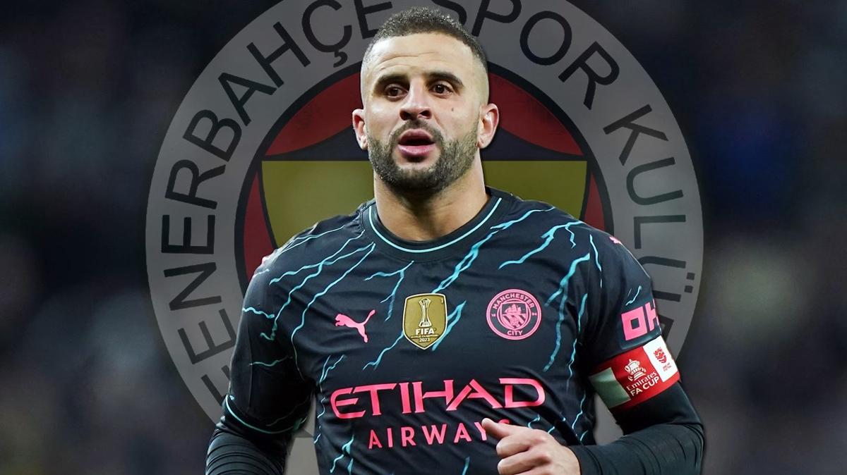 Fenerbahe'den dev hamle! Kyle Walker transferi bitiyor