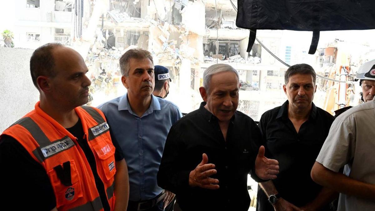 ran-srail savanda drdnc gn! Netanyahu'dan ran'a yeni saldr tehdidi