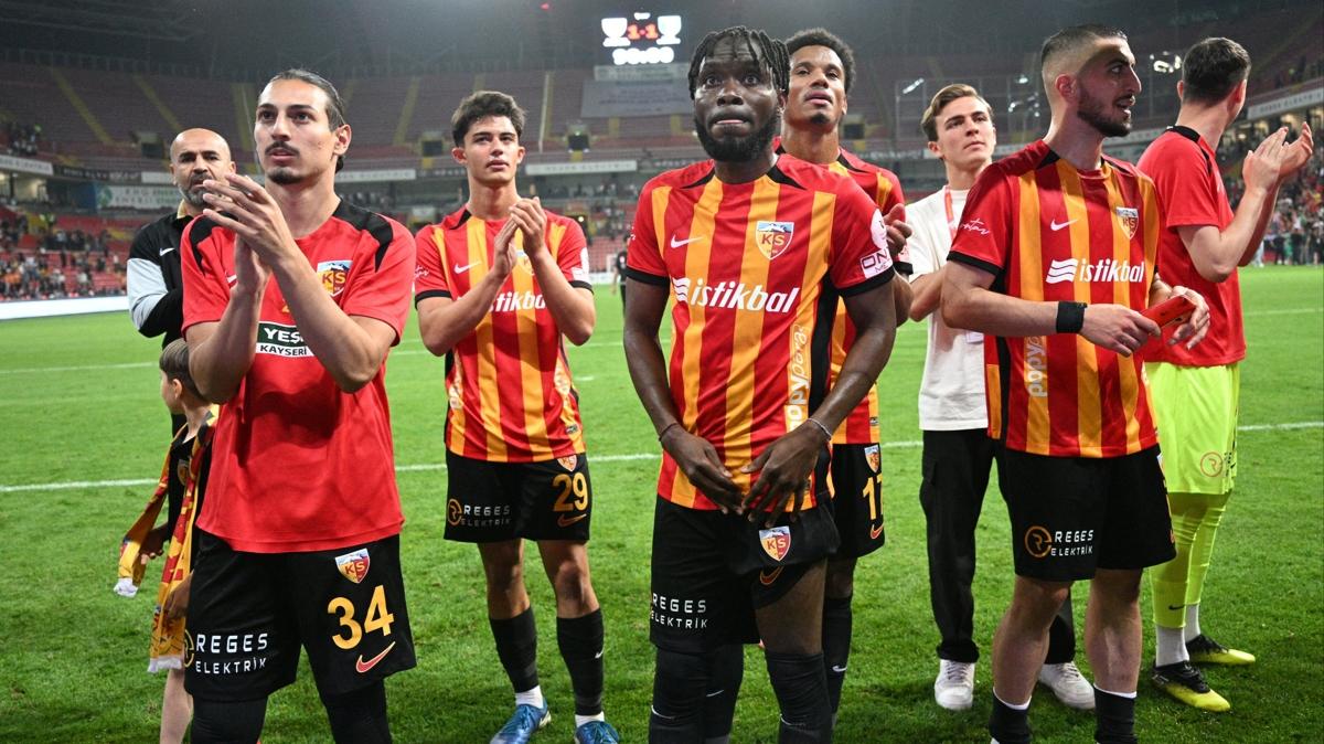 Kayserispor bu sezon 207.8 milyon TL'yi kasasna koydu