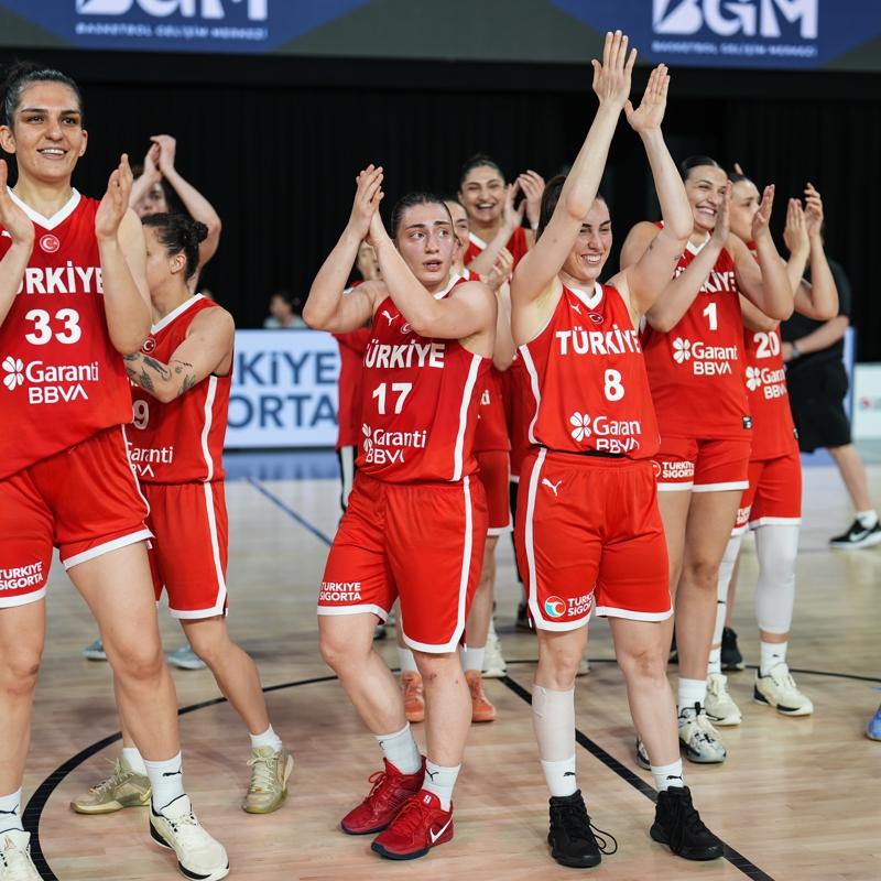 A Milli Kadn Basketbol Takm, Avrupa ampiyonas'na Fransa mayla balyor