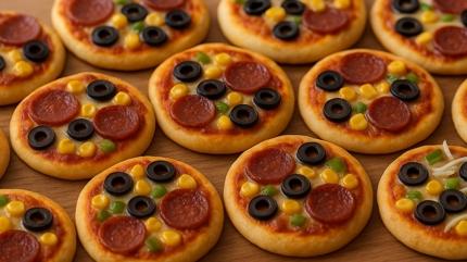 Pikniğe özel şipşak mini pizza tarifi! 20 dakikada hazır! Küçük ama doyurucu lezzet