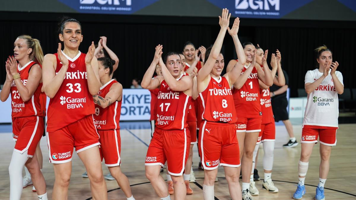 A Milli Kadn Basketbol Takm, Avrupa ampiyonas'na Fransa mayla balyor