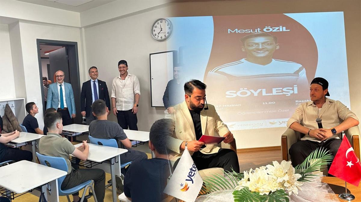 Mesut zil rencilerle bir araya geldi