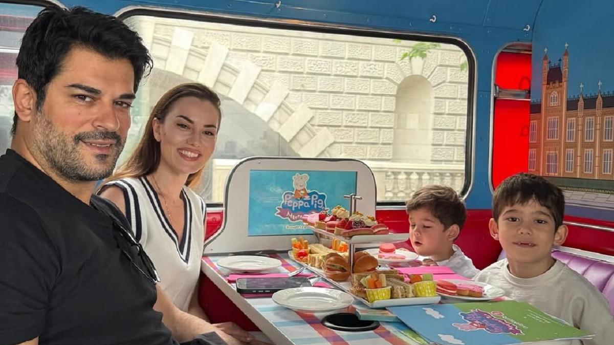 'Necla Paris'te!' Fahriye Evcen ei Burak zivit'le Fransa tatilinde