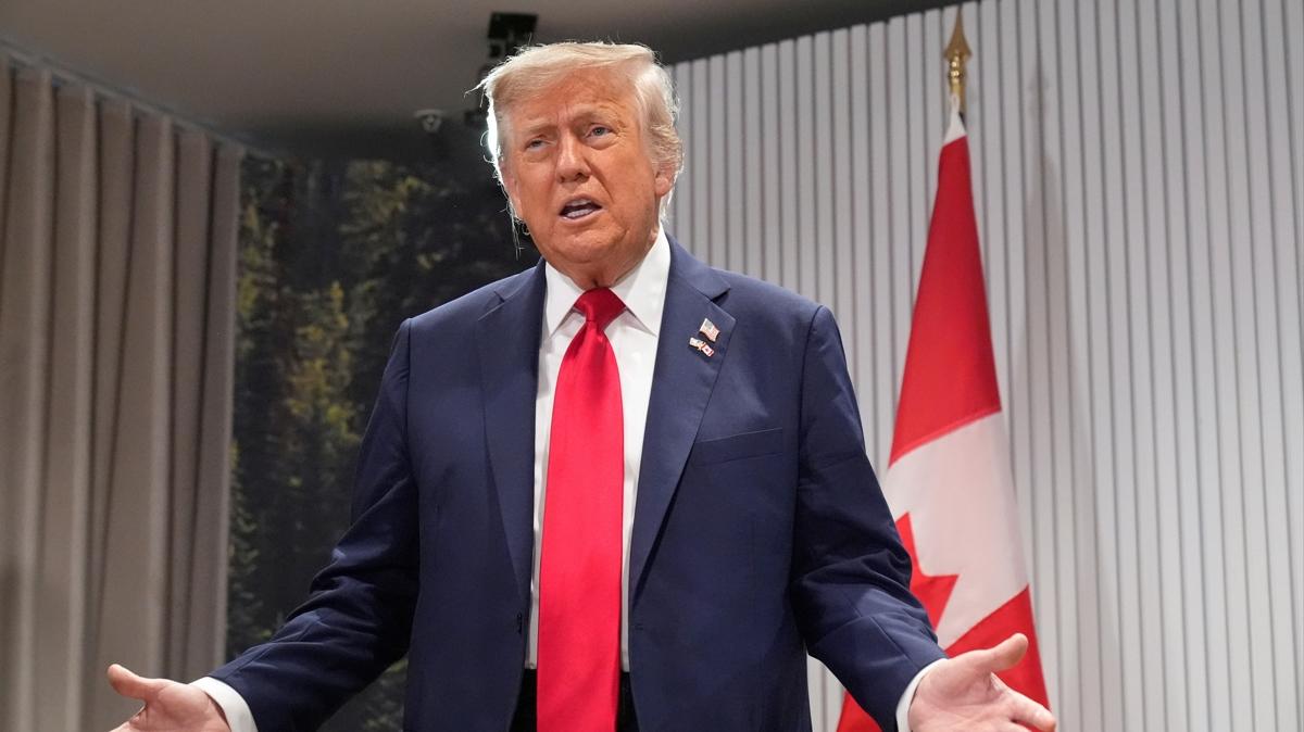 Trump'tan ranllara gzda... "Tahran derhal tahliye edilmeli"