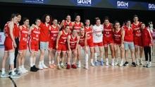 A Milli Kadn Basketbol Takm'nn aday kadrosu akland
