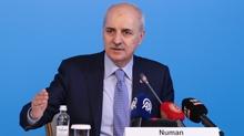 TBMM Bakan Kurtulmu'tan uluslararas camiaya ''srail'' ars: Vakit ge olmadan nlemesi art
