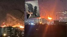 Trk sporcular savan ortasnda kald! Yaadklar deheti kameraya aldlar