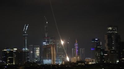 Tel Aviv'de sirenler alyor... ran'dan srail'e fze saldrs