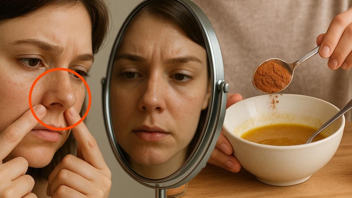 10 dakikada siyah noktalar temizliyor! 1 limon suyuna 1 kak ekleyin: Cilt yldz gibi parlyor