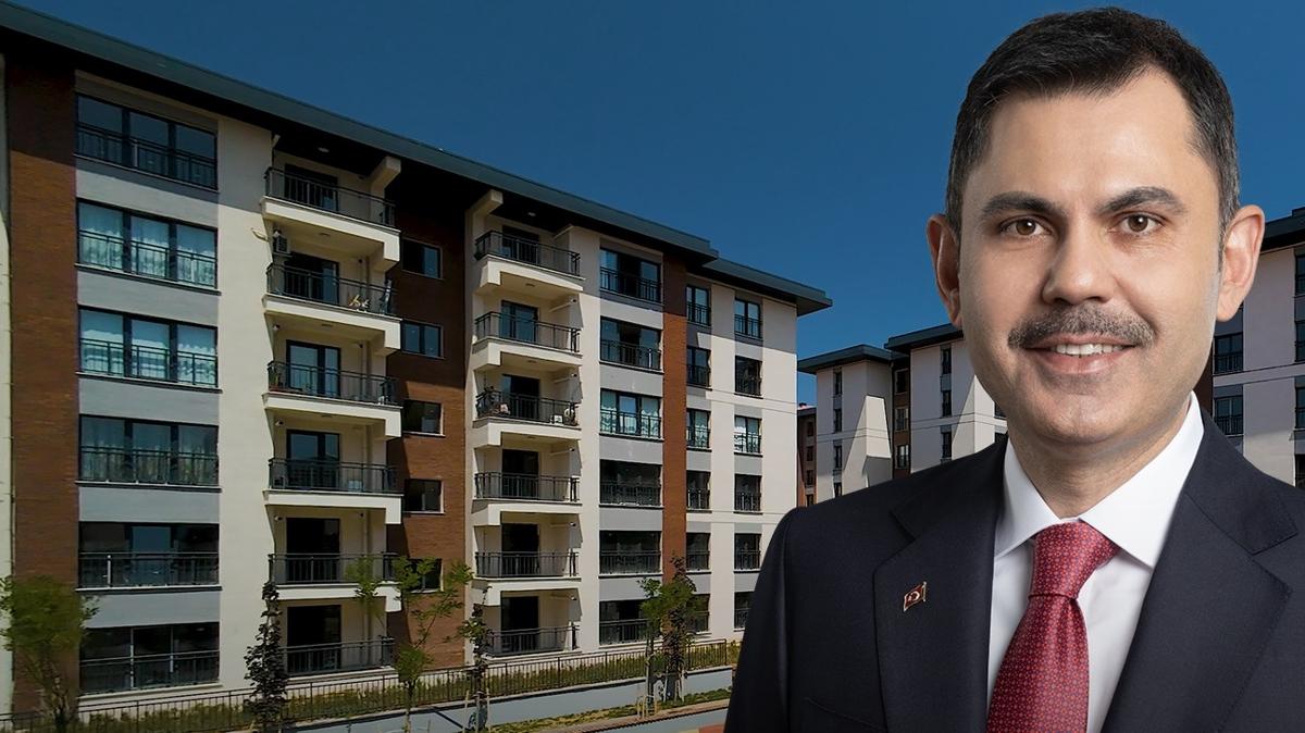 250 bininci konut iin geri saym! Bakan Kurum: Hayran brakan bir yaam alan ina ediyoruz