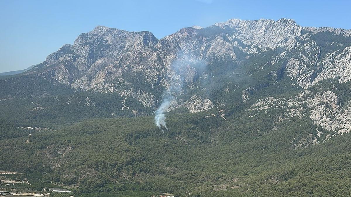 Antalya'da orman yangn