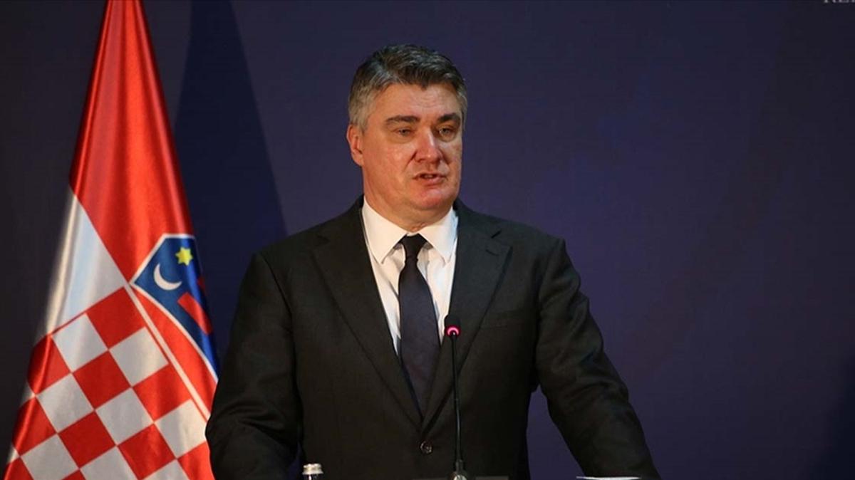 Hrvatistan'dan srail'e sert tepki