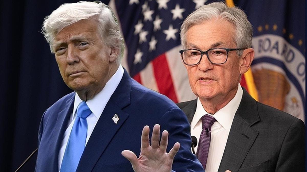 Trump, faiz karar ncesi Fed Bakan'n hedef ald