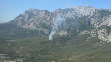 Antalya'da orman yangn