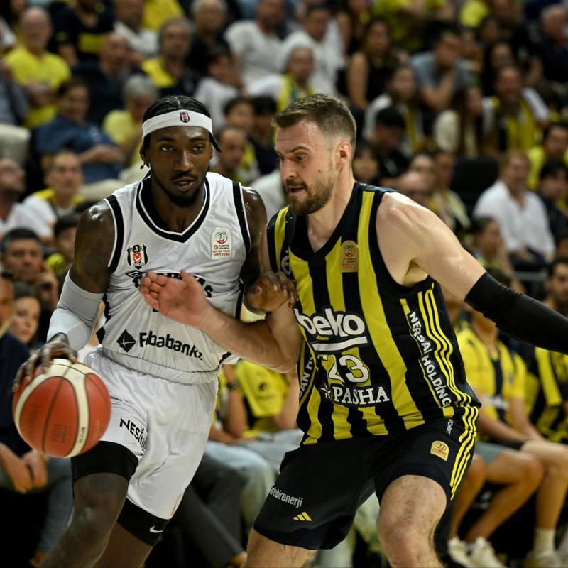 Final serisinde ikinci ma: Fenerbahe ile Beikta, parkeye kyor