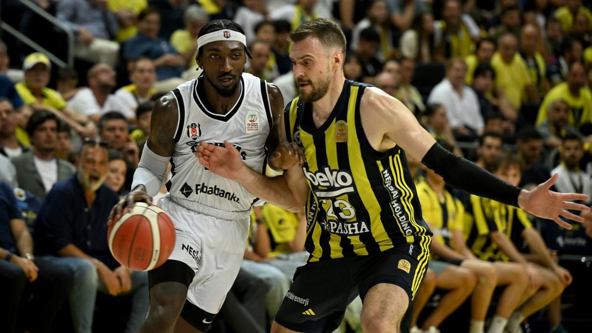 Final serisinde ikinci ma: Fenerbahe ile Beikta, parkeye kyor