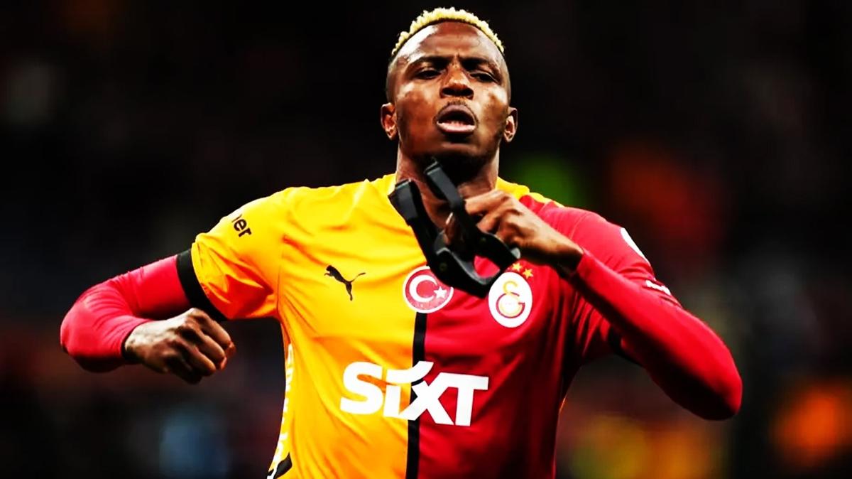victor osimhen galatasaray hakan �alhano�lu foto�raflar� resimleri