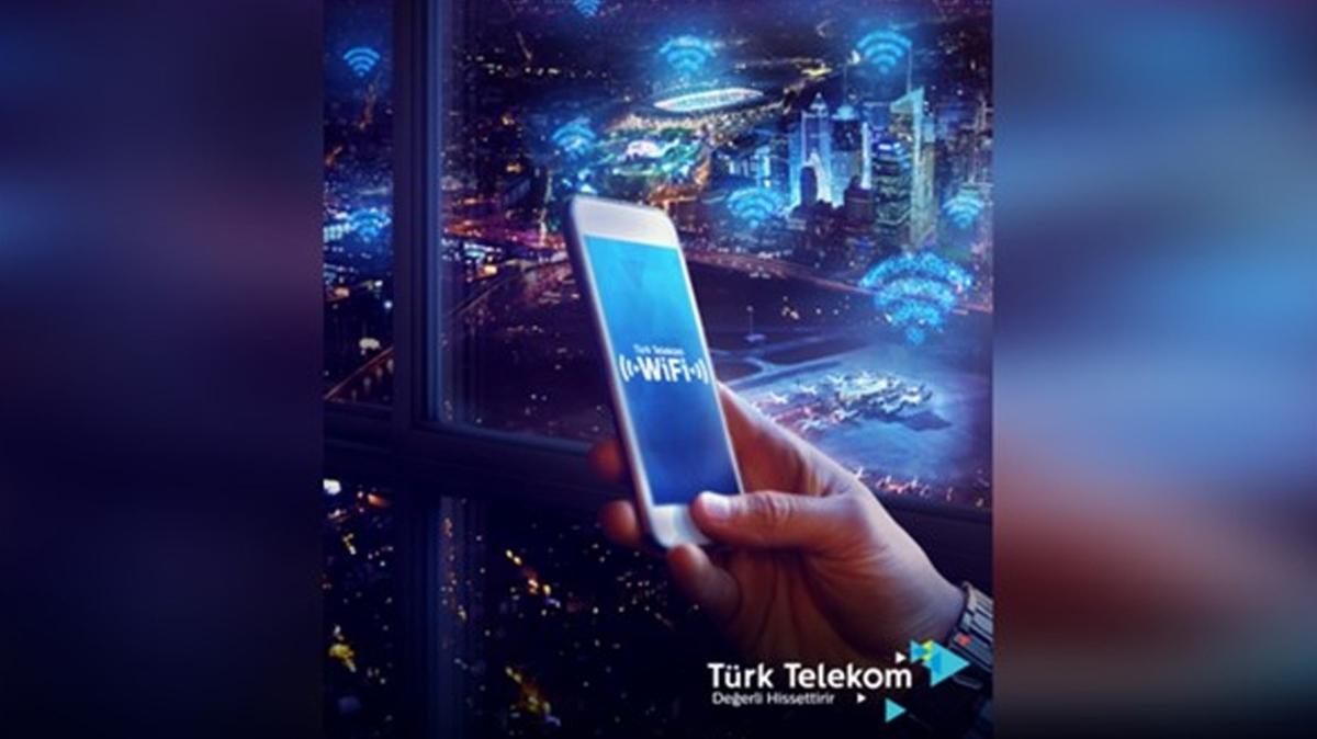 Trk Telekom'dan Dnya Wi-Fi Gn'nde 81 ilde cretsiz internet