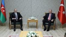 Bakan Erdoan, Aliyev ile grt! 250 bininci konut teslim treni...