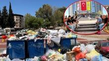 Caddelerde p dalar olutu! CHP zmir'de yine snfta kald