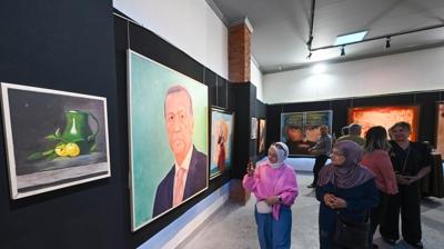 Suriyeli sanatdan Osmanl padiahlar portresi