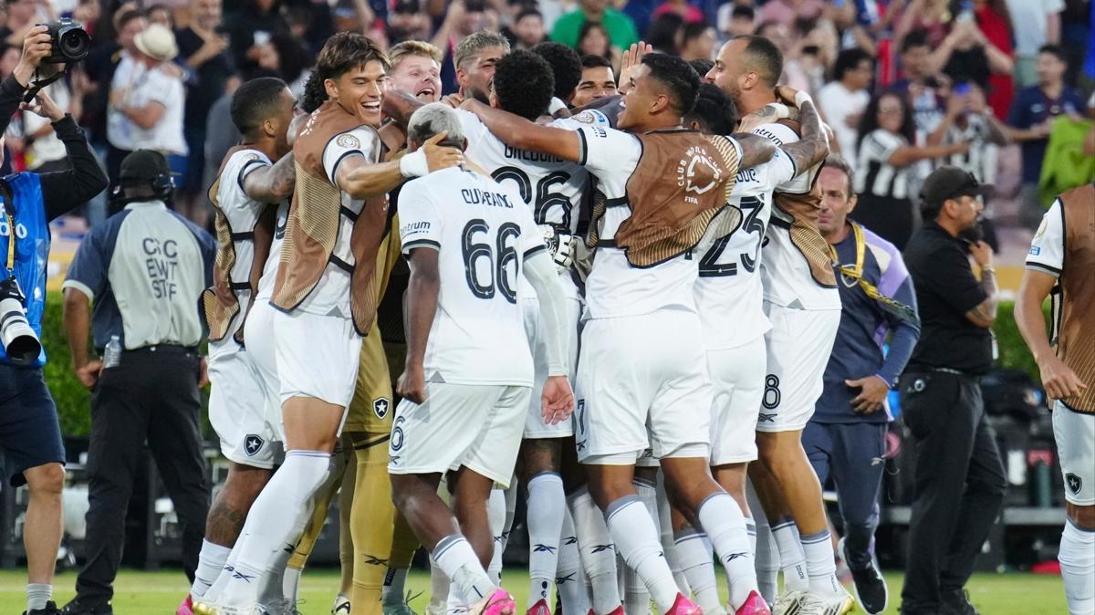 Botafogo'dan PSG'ye kar srpriz galibiyet