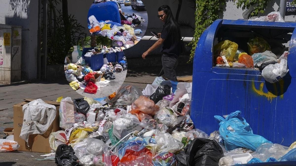 CHP belediyecilii yine kt! Sokakta kokudan yrnmyor