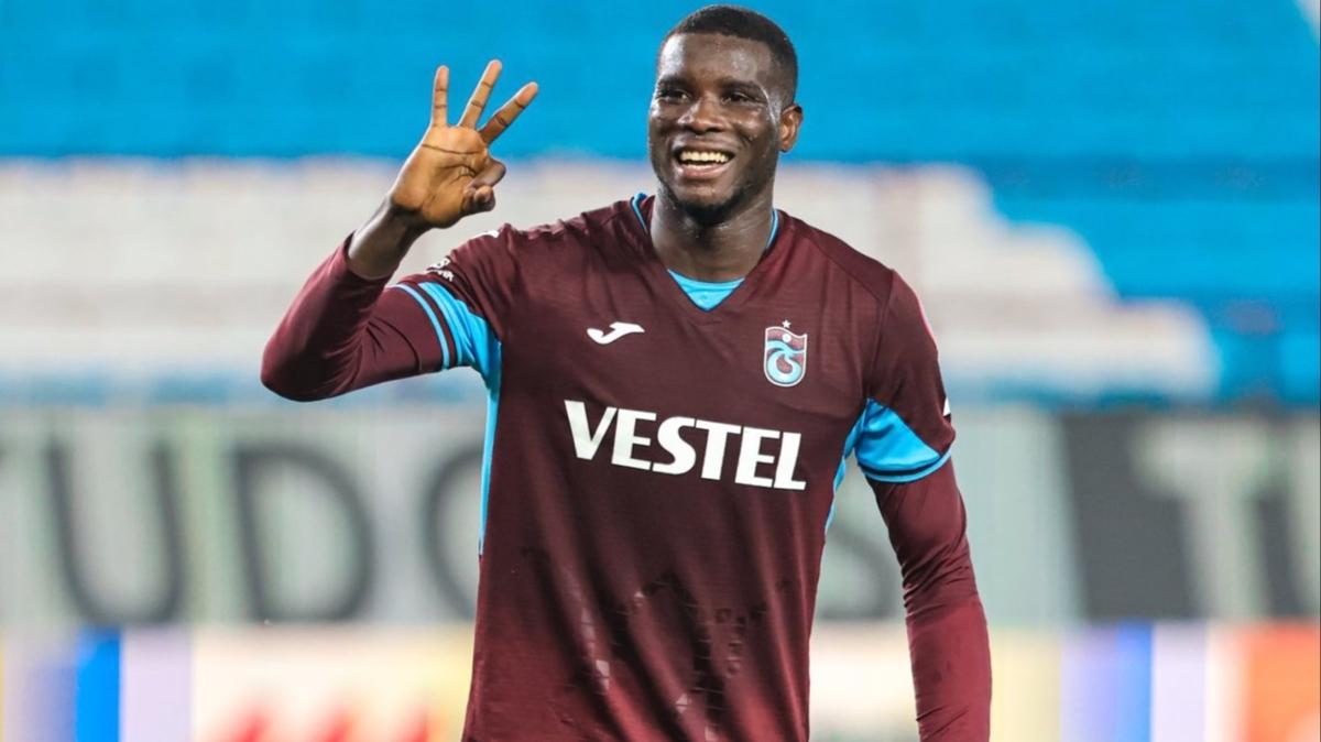 Paul Onuachu heyecan! Trabzonspor'a yeniden ok yakn