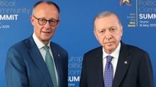 Bar diplomasisi sryor! Bakan Erdoan'dan Merz'e g ve nkleer sznt uyars