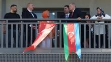 Erdoan ve Aliyev'i arlayan depremzede: Devlet bize g veriyor