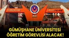 Gmhane niversitesi retim Grevlisi alacak!