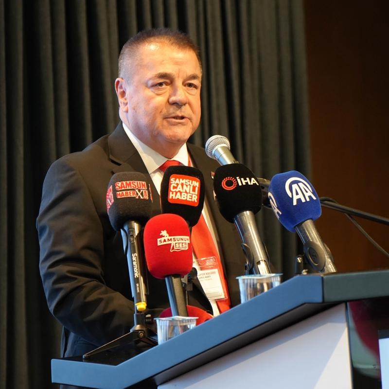 Yksel Yldrm, Samsunspor'da yeniden bakanla seildi