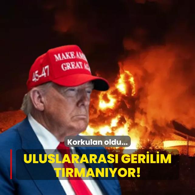 ABD'nin ran saldrs dnya gndeminde... Uluslararas gerilim trmanyor