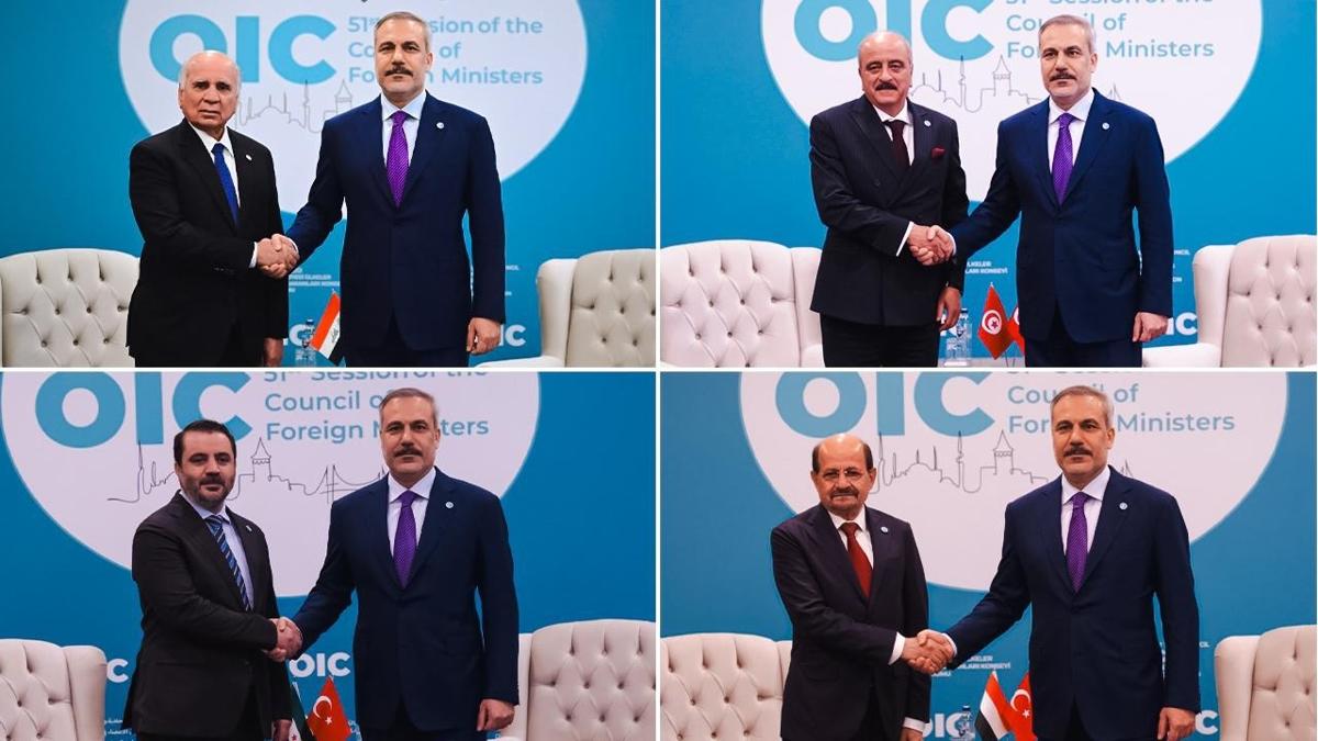 Bakan Fidan'dan youn diplomasi trafii